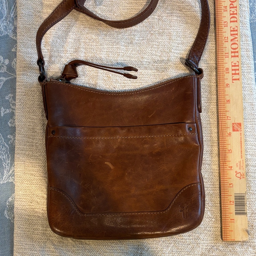 Frye Leather Crossbody Bag - Brown